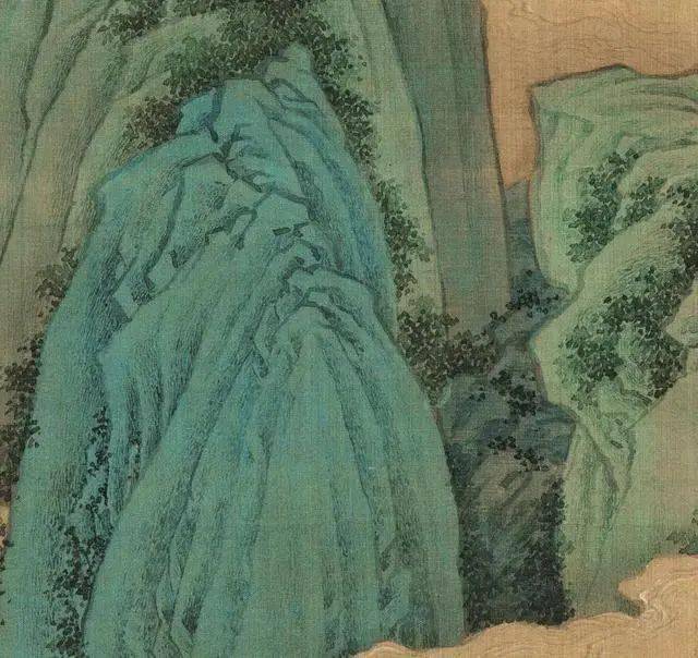 仇英青绿山水画,绝了!——《桃源仙境图》赏析