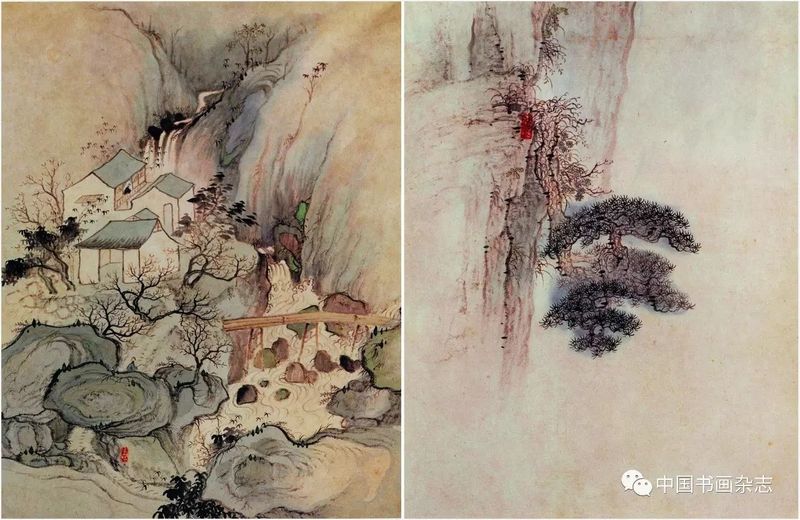 水墨画 黄山煙雲 文濤作 掛軸 落紙起雲煙于右任、劉延濤書畫紀念展(精裝) - 何創時雲端博物館